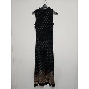 J.B.S. LTD Women's Floral Printed Maxi Straight Fit Sleeveless Size 6